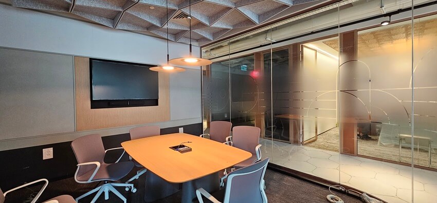 חדר ישיבות קטן במשרדים להשכרה בשרונה תל אביב