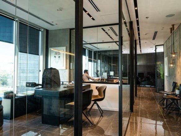 מבט כללי- חלוקה לחדרי עבודה