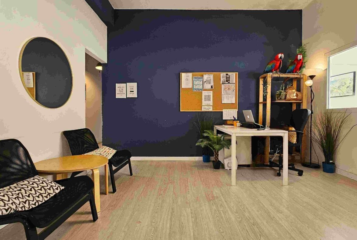 חדר ישיבות במשרד זול בלב העיר ליד הרכבת הקלה באלנבי