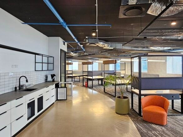 חלק מאופן ספייס במשרד