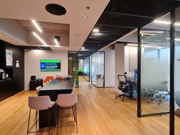 מבט כללי- חלוקה לחדרי עבודה וחדרי ישיבות