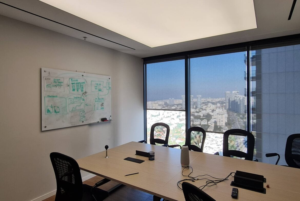 משרד 350 מ״ר להשכרה במתחם המידטאון