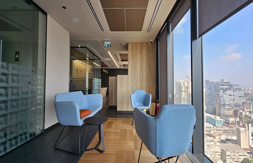 משרד 404 מ"ר להשכרה במידטאון