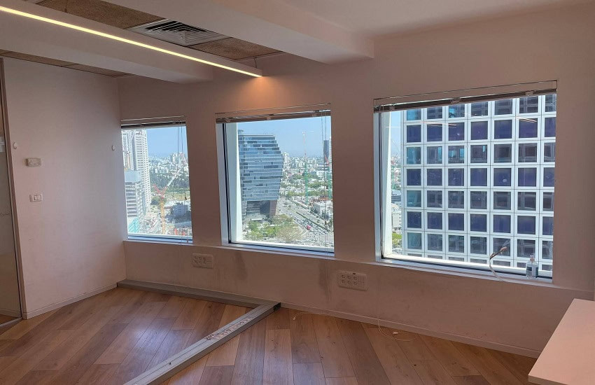 משרד 380 מ"ר להשכרה במגדל עזריאלי העגול