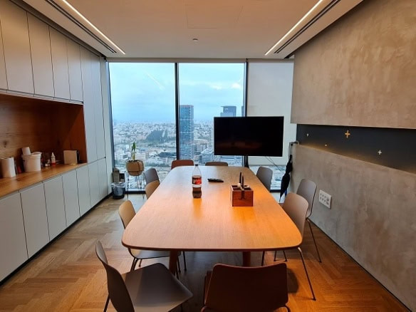 For rent 270 sqm in the HaArbaa towers meeting room