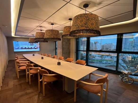 להשכרה 340 מ"ר מרוהט בבית רובינשטיין חדר ישיבות