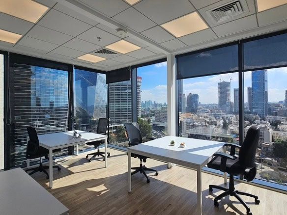 550 מ"ר במגדלי הארבעה - משרד עם נוף