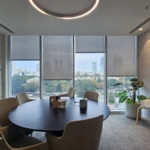 450 מטר במגדל WE - פינת ישיבה