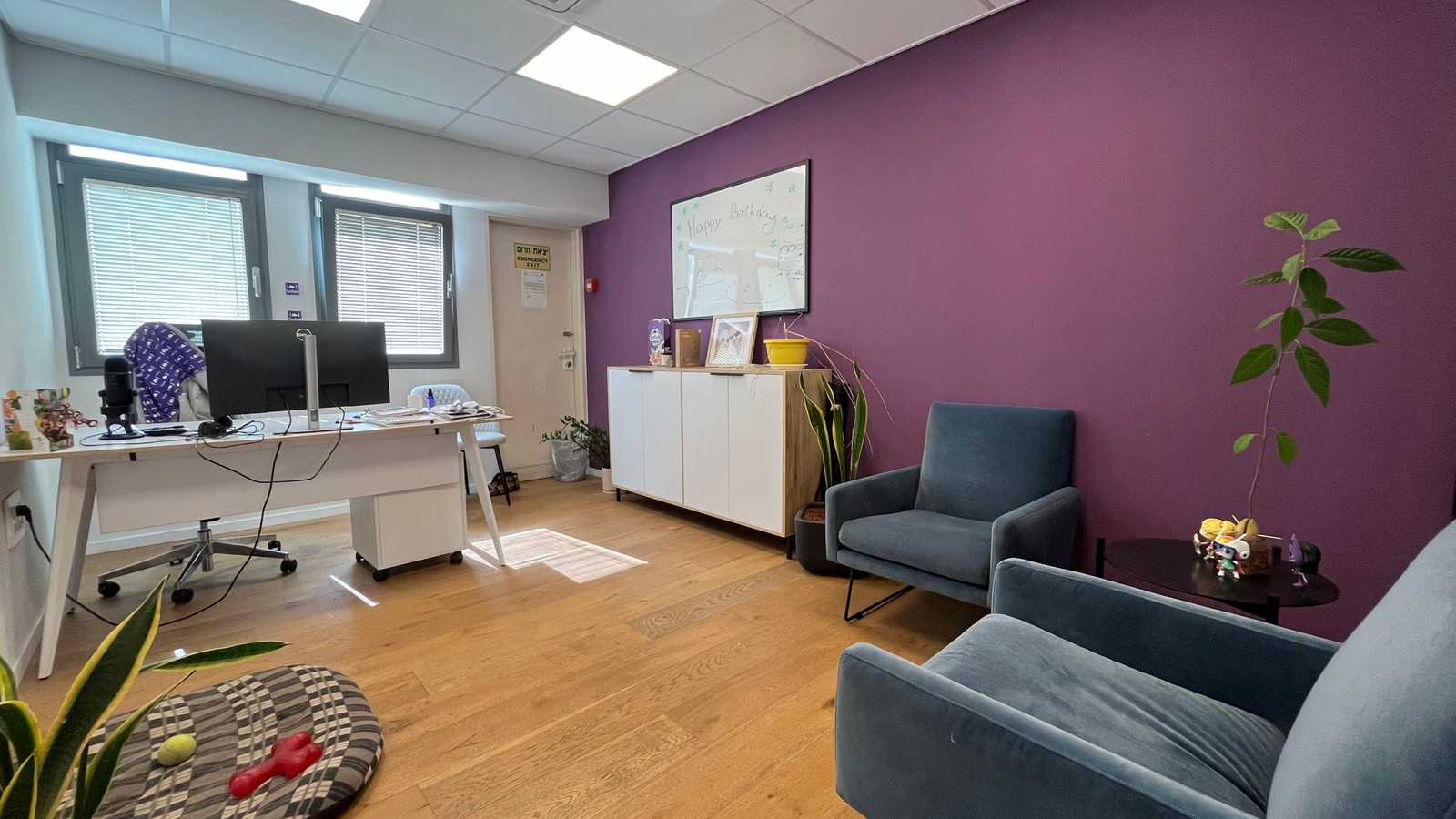 חדר עבודה משרד להשכרה 350 מר בפארק שרונה תל אביב