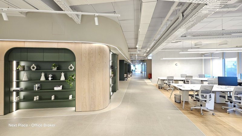 1100 מר משרד במגדל WE - עמדות עבודה