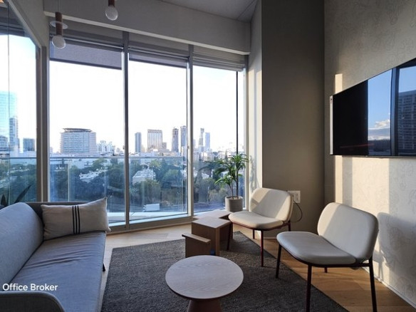 1100 מר משרד במגדל WE - פינות ישיבה