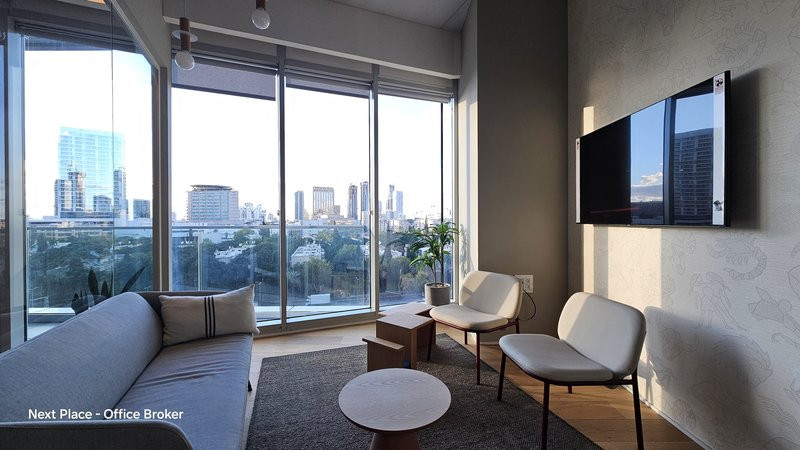 1100 מר משרד במגדל WE - פינות ישיבה