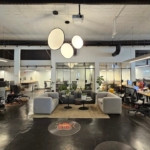 אופן ספייס משרד 1800 מ״ר עם מרפסת במונטיפיורי ת״א