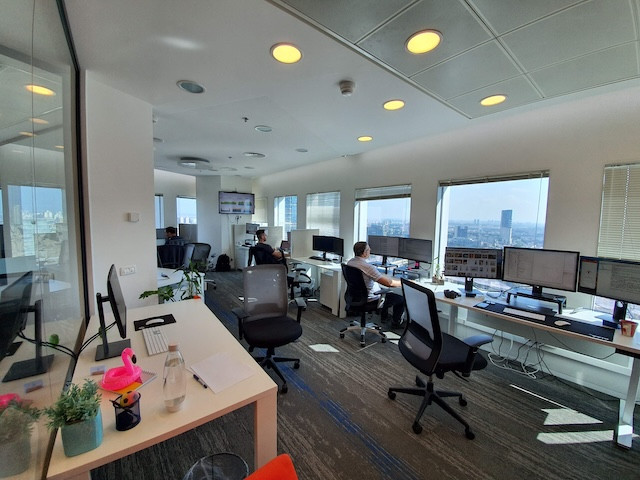 אופן ספייס משרד להשכרה במגדל עזריאלי, קומה 31, 450-780 מ״ר, ת״א