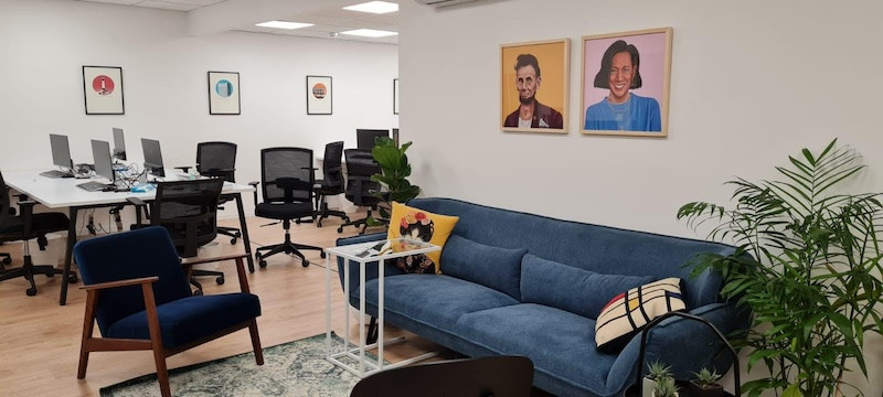 אופן ספייס משרד להשכרה ברחוב הארבעה ת״א, 250 מטר