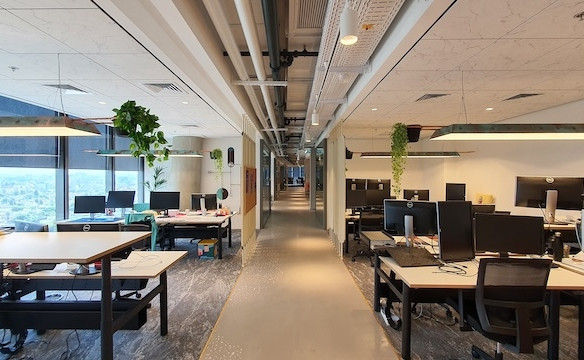 אופן ספייס עמדות משרד להשכרה בתוהא, 600-800 מטר, יגאל אלון