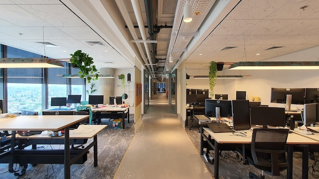 אופן ספייס עמדות משרד להשכרה בתוהא, 600-800 מטר, יגאל אלון