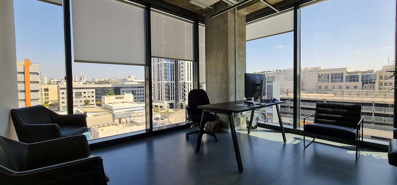 אחד על אחד משרד 493 מטר להשכרה במגדל סוזוקי בתל אביב, קומה 4
