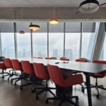 חדר ישיבות משרד מרוהט להשכרה בתאומי רובינשטיין, קומה 30, (Snappy)