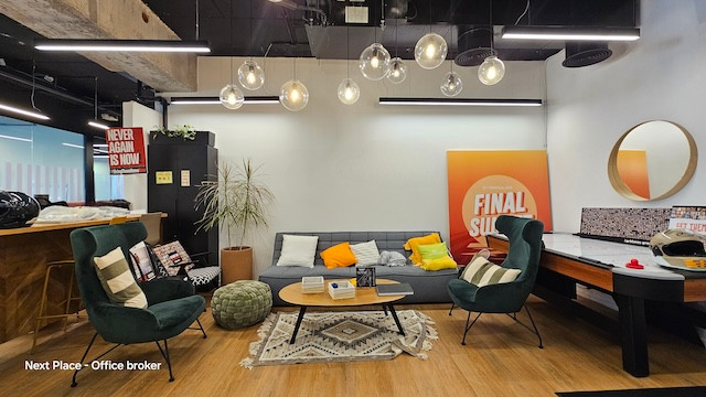 חדר לאונג משרד להשכרה במגדלי אלון תל אביב, 1500 מטר