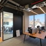 חדר עבודה משרד מרוהט להשכרה במגדלי חג׳ג׳ 400 מ״ר