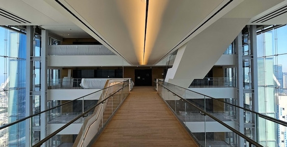 מבואה משרד להשכרה בלנדמרק שרונה תל אביב, קומה 40, (optibus)