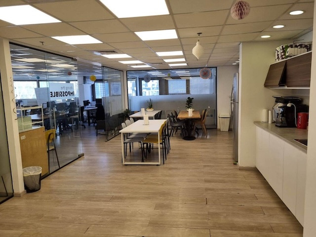 מטבחון משרד להשכרה בשרונה ת״א 260-500 מטר