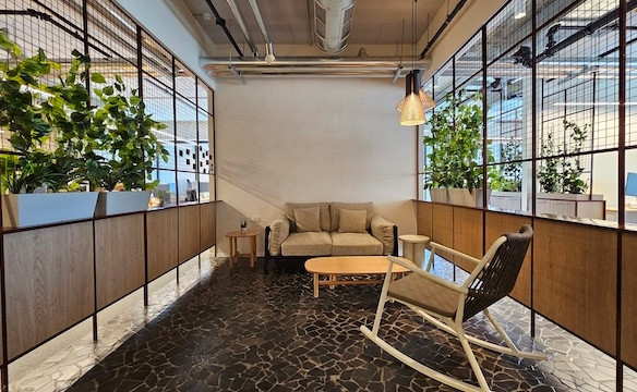 מרפסת משרד עם מרפסת להשכרה במגדלי דה וינצ׳י תל אביב, 350 מ״ר