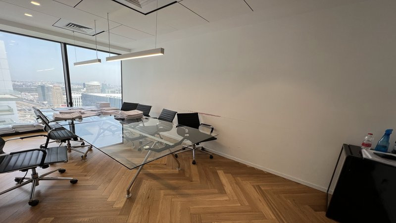 משרד עם נוף במידטאון - חדר עבודה