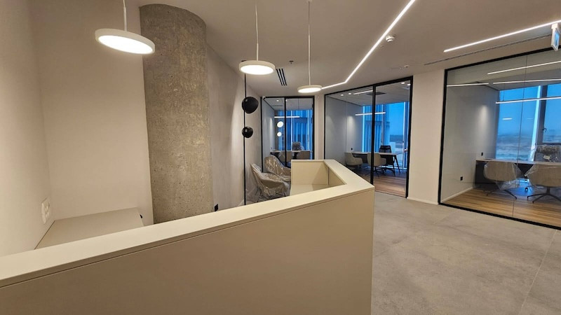 קבלה משרד להשכרה 160 מר באקרו סביון קרית אונו