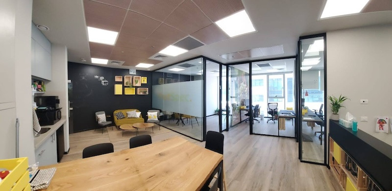 אופן ספייס 3 להשכרה במגדל WE, משרד 155 מ״ר בת״א