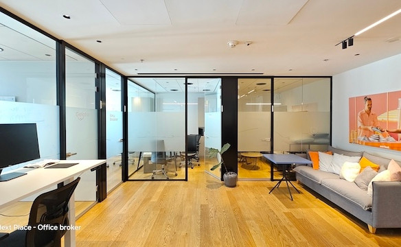 אופן ספייס לאונג משרד 255 מ״ר להשכרה במגדל מידטאון