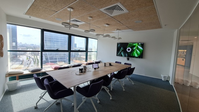 חדר ישיבות להשכרה קומה עצמאית בבית רובינשטיין, 270-1,036 מטר