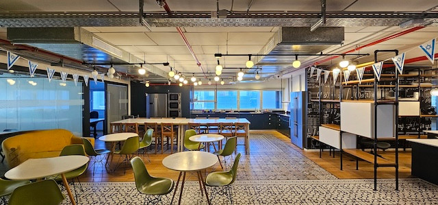 מטבח משרד 650 מ״ר להשכרה בבית יכין ת״א